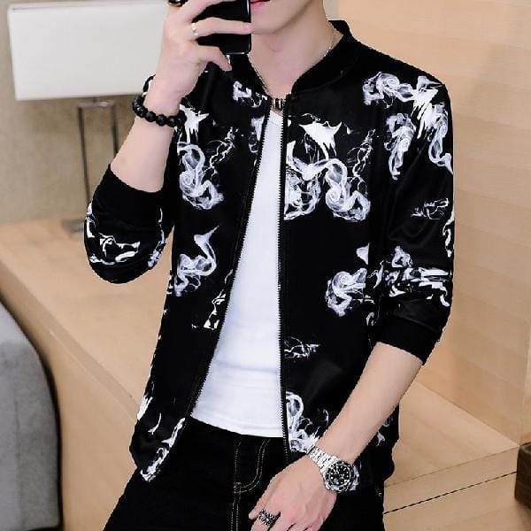 Fashion Thin Men's Jackets Hot Sell Casual Wear Korean Men Coat M-XXXL 3XL Bennys Beauty World