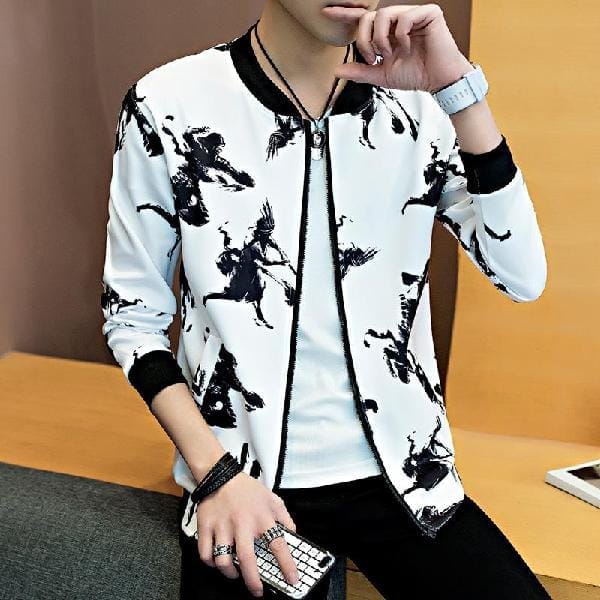 Fashion Thin Men's Jackets Hot Sell Casual Wear Korean Men Coat M-XXXL 3XL Bennys Beauty World