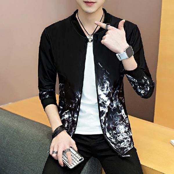 Fashion Thin Men's Jackets Hot Sell Casual Wear Korean Men Coat M-XXXL 3XL Bennys Beauty World