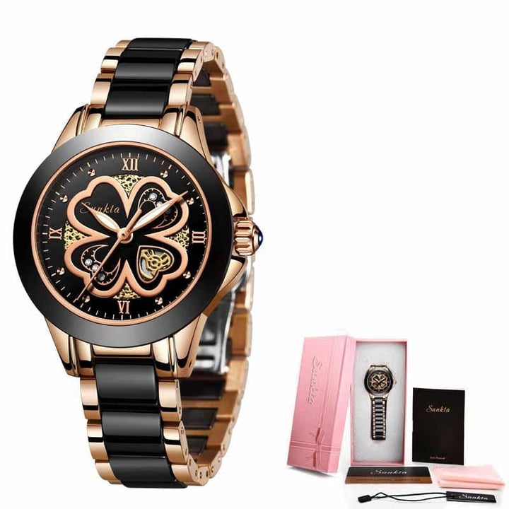 Fashion Waterproof Quartz Watches For Women Bennys Beauty World