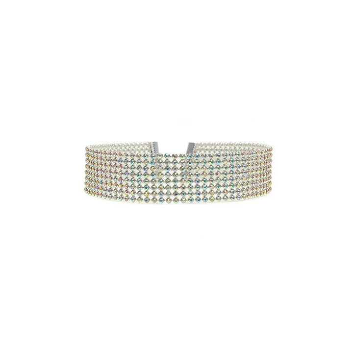 Fashion Women Full Crystal Rhinestone Choker Necklace For Women Bennys Beauty World