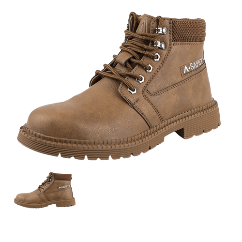 Fashion high-top protective shoes, steel toe safety shoes BENNYS 