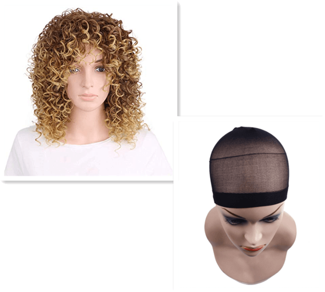 Fashionable chemical short curly hair wig Bennys Beauty World