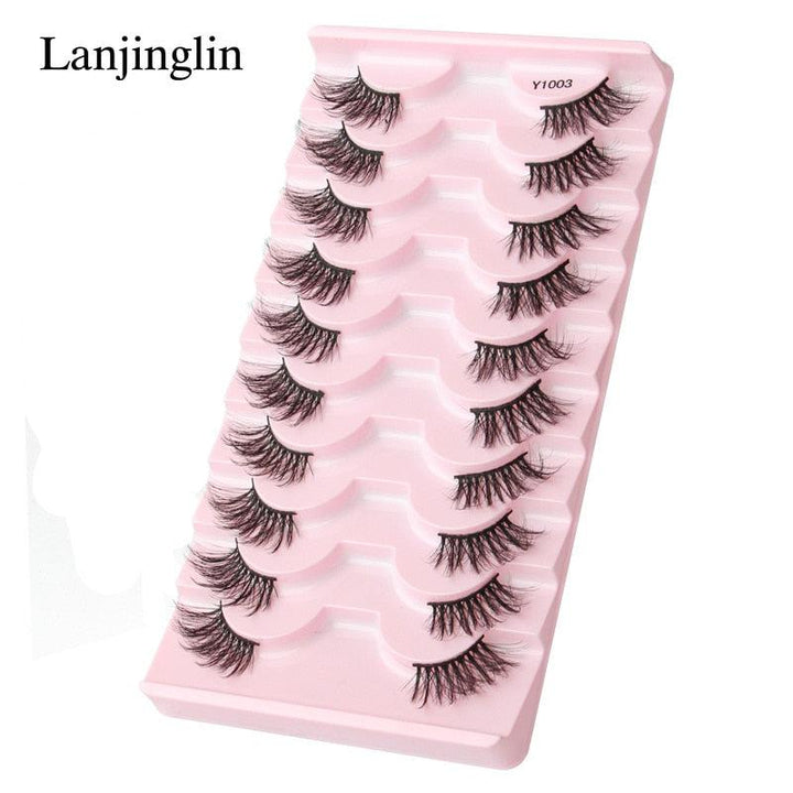 Faux Mink Lashes Natural False Eyelashes-0-Bennys Beauty World