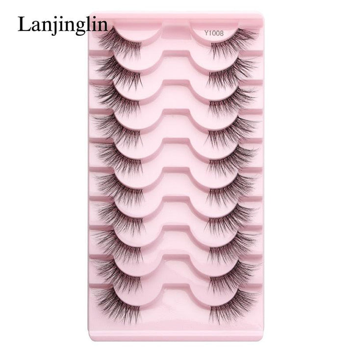 Faux Mink Lashes Natural False Eyelashes-0-Bennys Beauty World