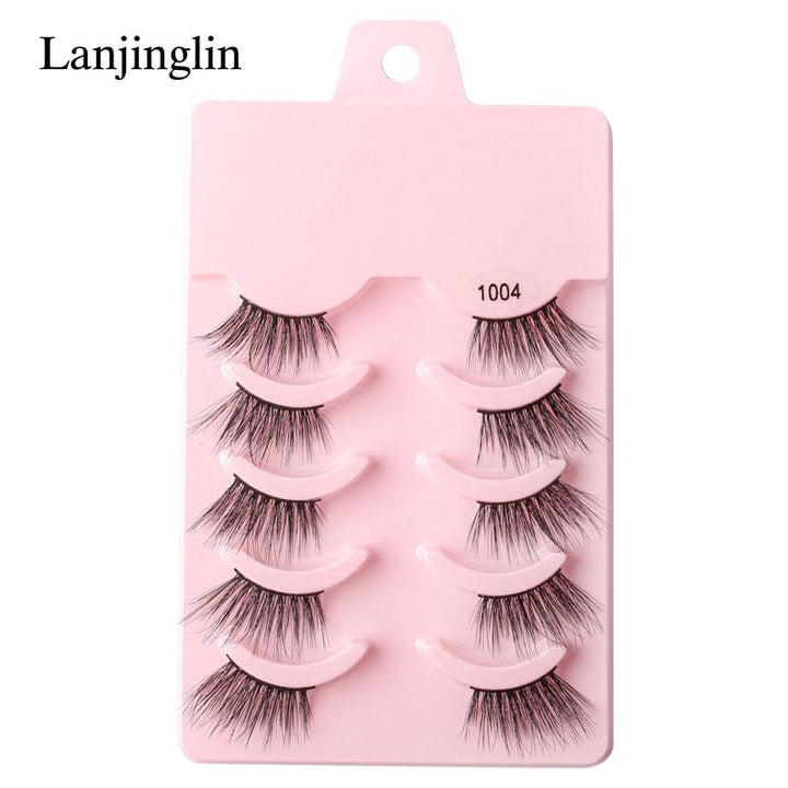 Faux Mink Lashes Natural False Eyelashes-0-Bennys Beauty World