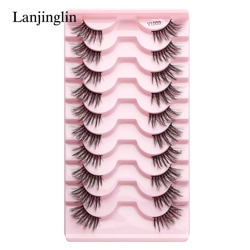 Faux Mink Lashes Natural False Eyelashes-0-Bennys Beauty World