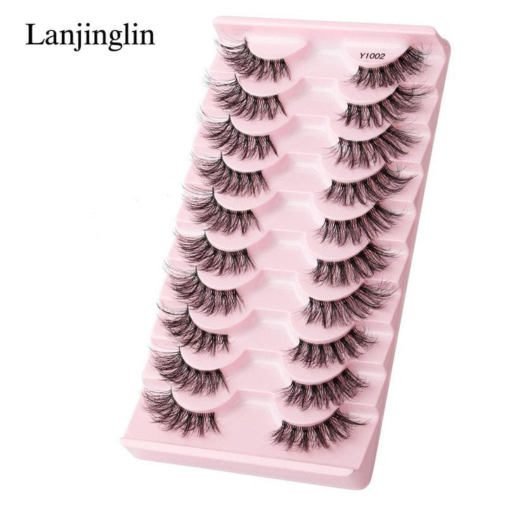 Faux Mink Lashes Natural False Eyelashes-0-Bennys Beauty World