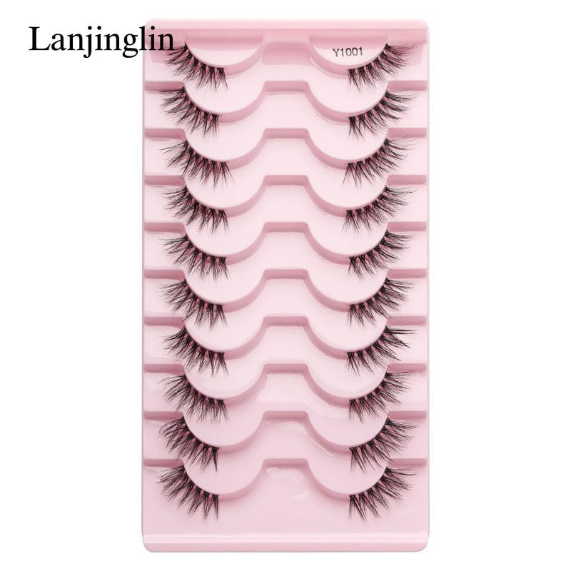 Faux Mink Lashes Natural False Eyelashes-0-Bennys Beauty World