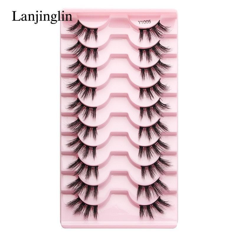 Faux Mink Lashes Natural False Eyelashes-0-Bennys Beauty World