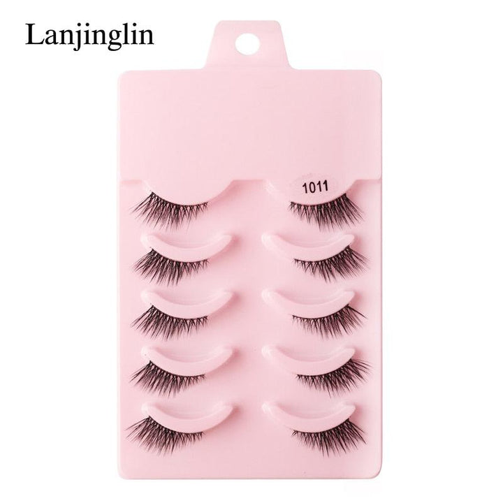 Faux Mink Lashes Natural False Eyelashes-0-Bennys Beauty World