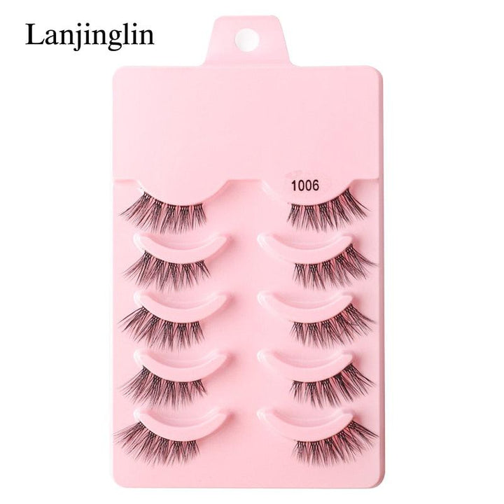 Faux Mink Lashes Natural False Eyelashes-0-Bennys Beauty World