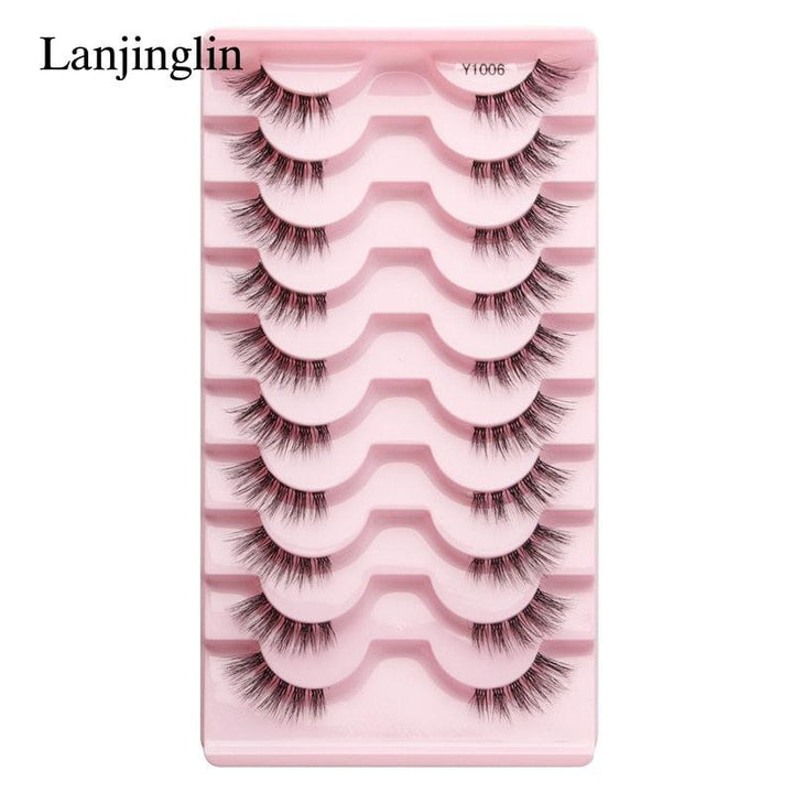 Faux Mink Lashes Natural False Eyelashes-0-Bennys Beauty World