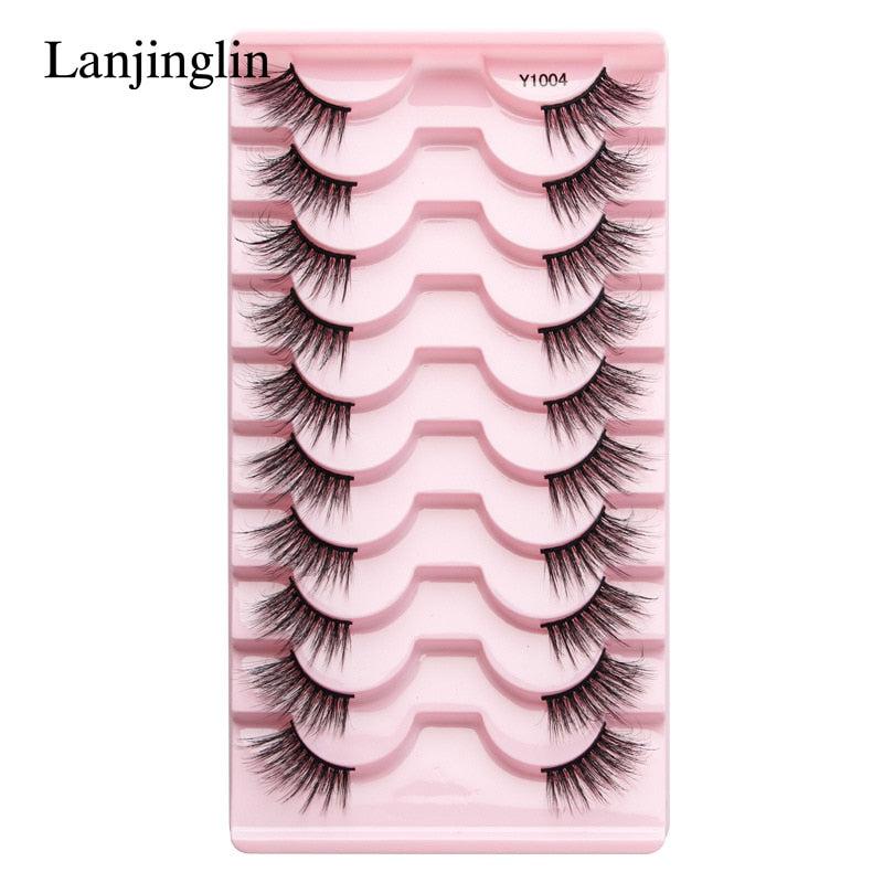 Faux Mink Lashes Natural False Eyelashes-0-Bennys Beauty World