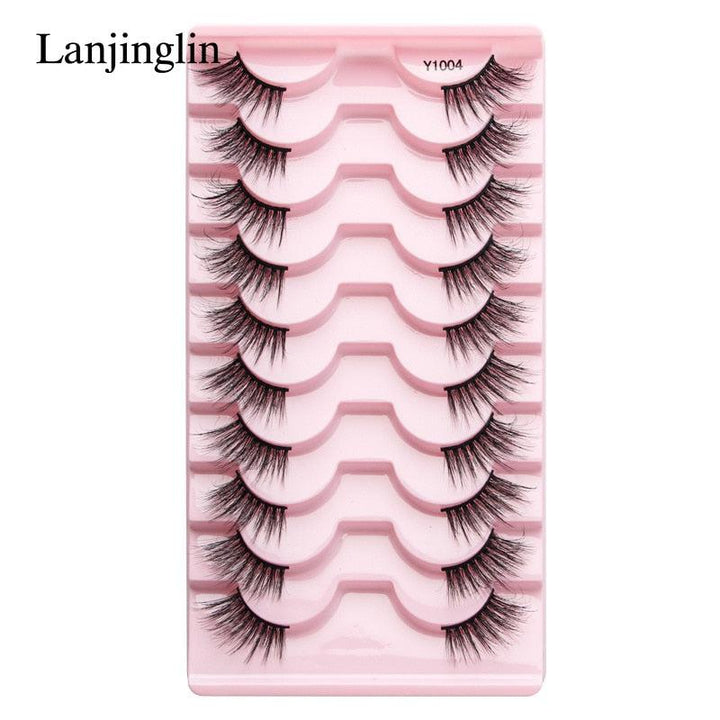 Faux Mink Lashes Natural False Eyelashes-0-Bennys Beauty World