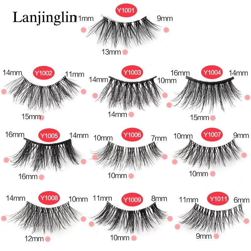 Faux Mink Lashes Natural False Eyelashes-0-Bennys Beauty World