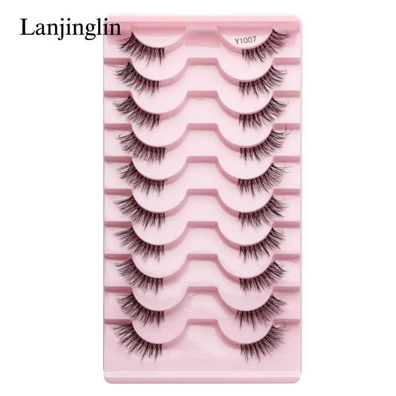 Faux Mink Lashes Natural False Eyelashes-0-Bennys Beauty World