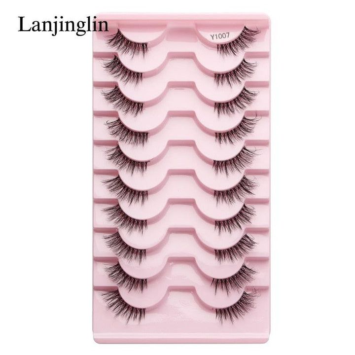 Faux Mink Lashes Natural False Eyelashes-0-Bennys Beauty World