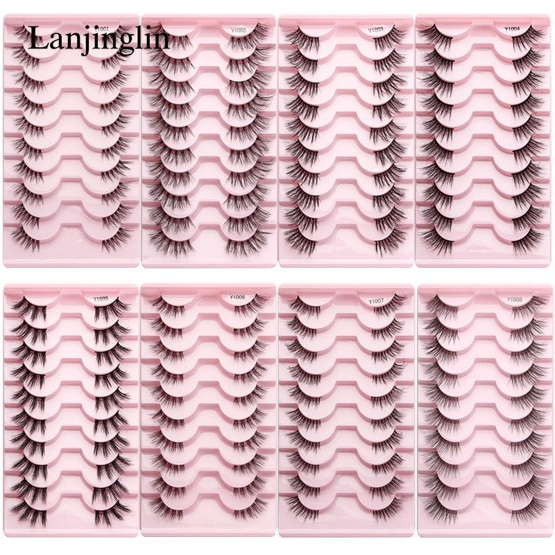 Faux Mink Lashes Natural False Eyelashes-0-Bennys Beauty World