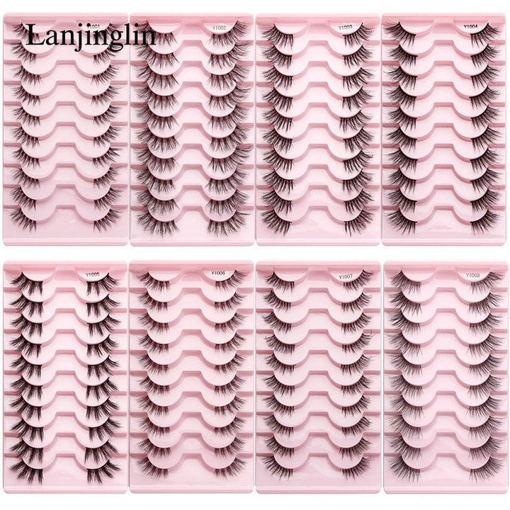 Faux Mink Lashes Natural False Eyelashes-0-Bennys Beauty World