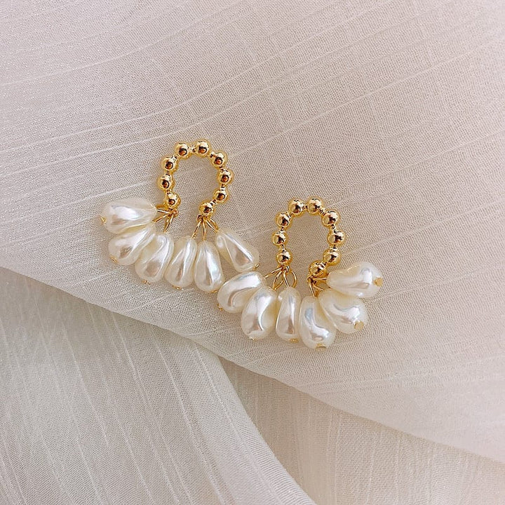 Female Baroque Pearl Earrings BENNYS 