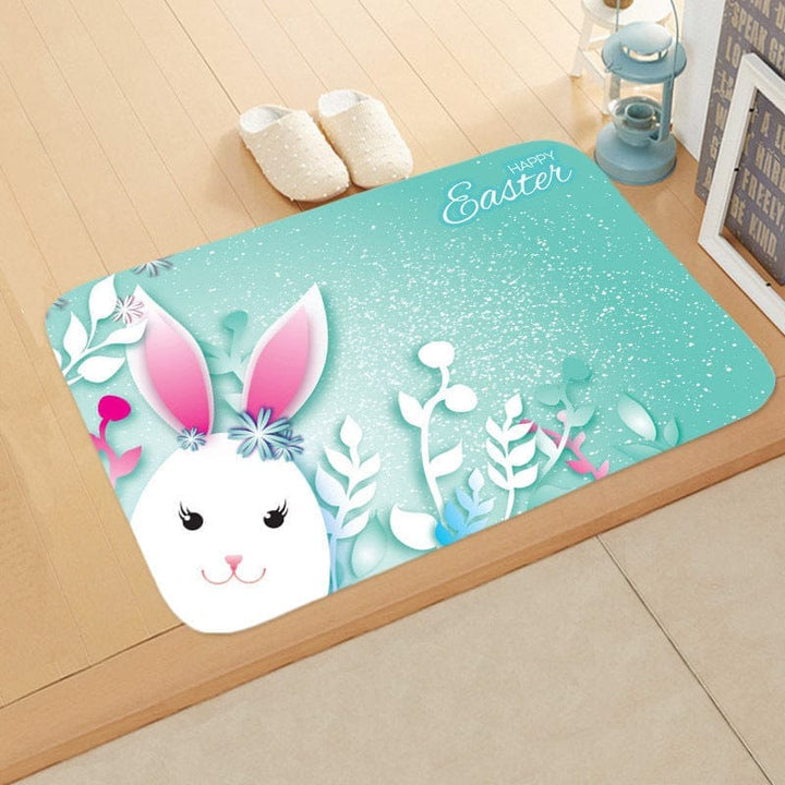 Festive Bathroom Egg Carpet Floor Mats Easter Anti-skid BENNYS 