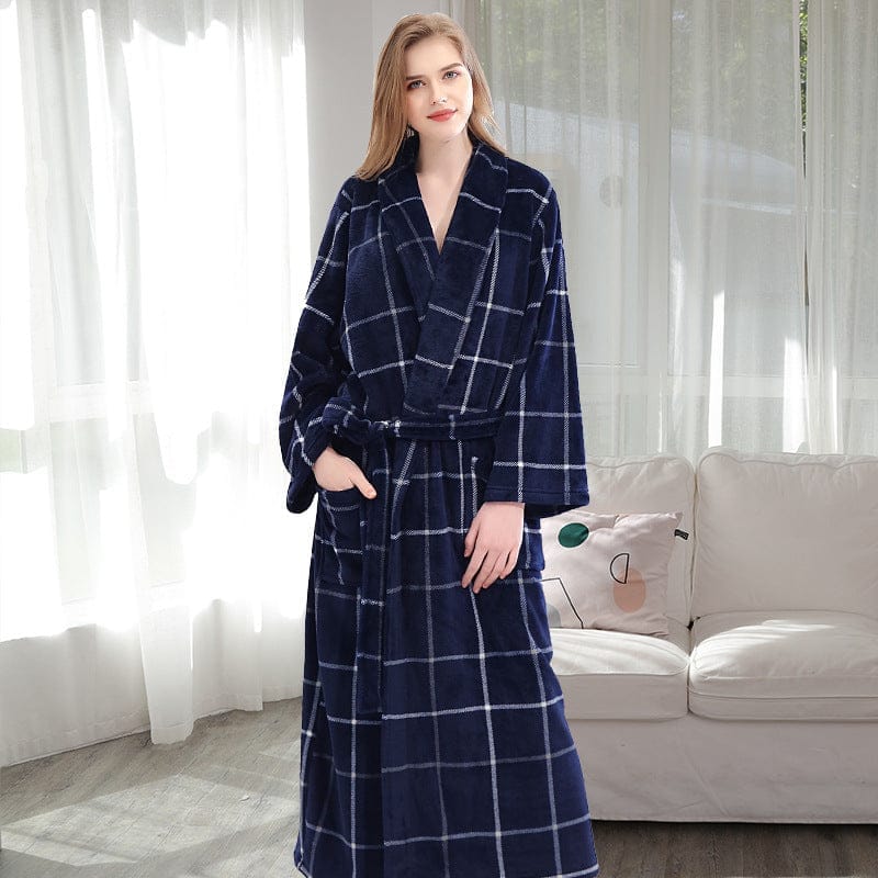 Flannel robe couple pajamas BENNYS 