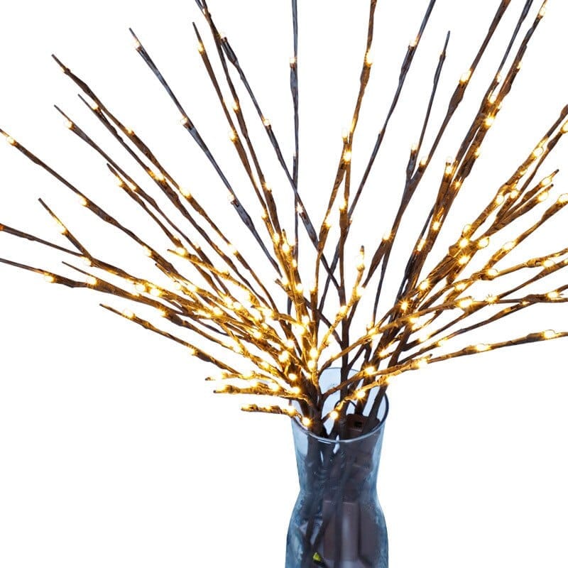 Floral LED Willow Branch Battery-Operated Christmas Party/Garden Decoration BENNYS 