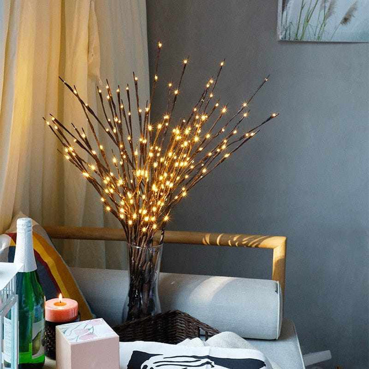 Floral LED Willow Branch Battery-Operated Christmas Party/Garden Decoration BENNYS 