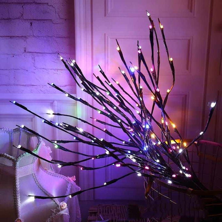 Floral LED Willow Branch Battery-Operated Christmas Party/Garden Decoration BENNYS 