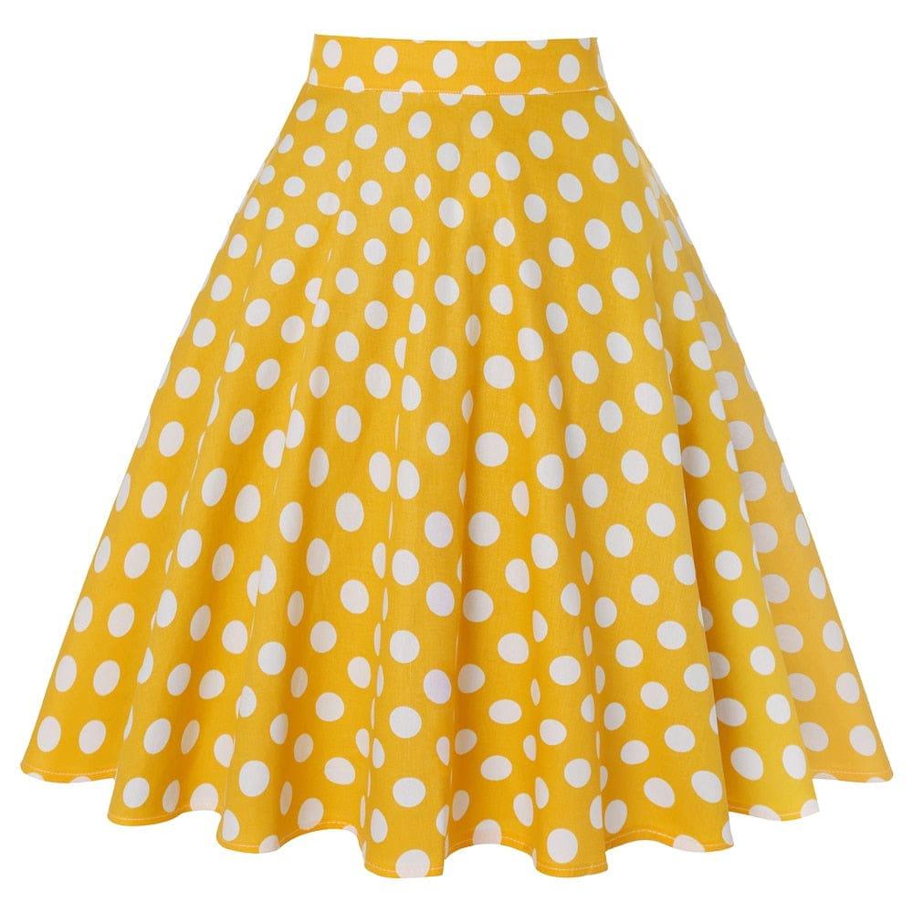 Floral Printed A Line Swing Women Skirt BENNYS 