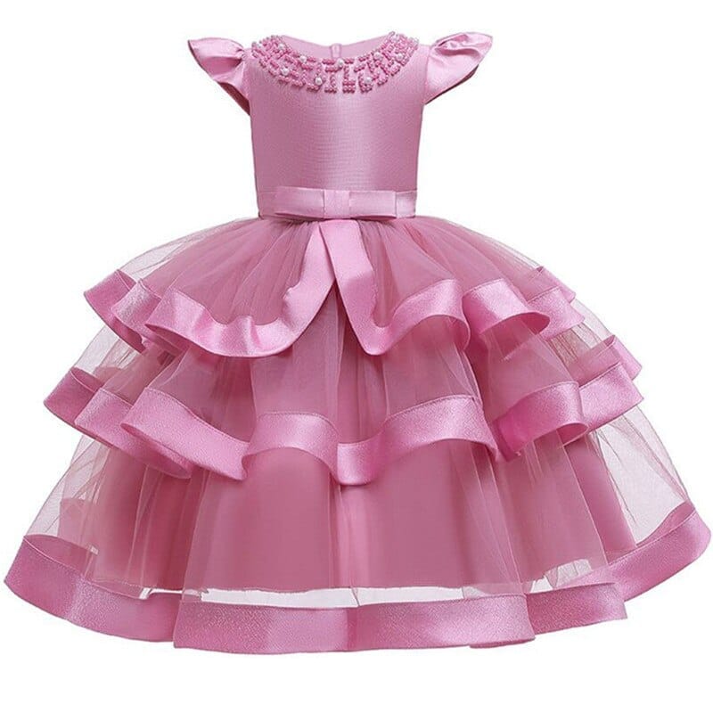 Kids pink party outlet dress