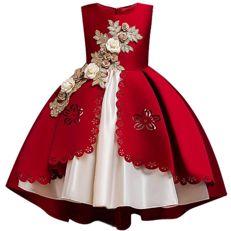 High Quality Flower Girls Princess Wedding Dress For Kids BENNYS 