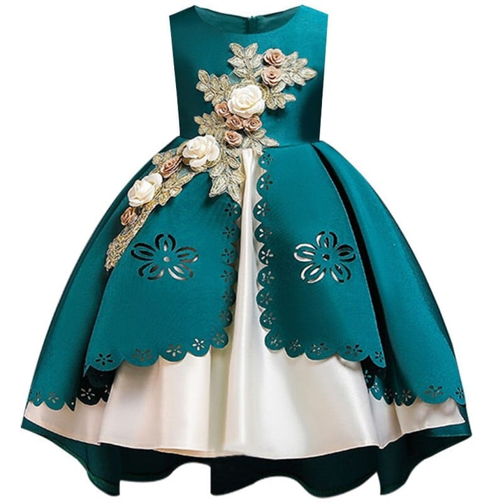 High Quality Flower Girls Princess Wedding Dress For Kids BENNYS 