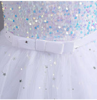 Flower Girls Princess Sequins Baby Wedding Christmas Party Dress-Dress-Bennys Beauty World