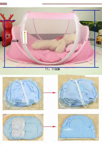 Foldable  Baby Bed Net With Pillow Net 2pieces Set BENNYS 
