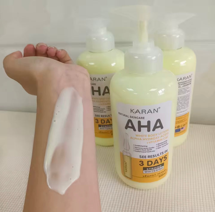 500ml AHA Vitamin C&E Moisturizing Lightening Body Lotion