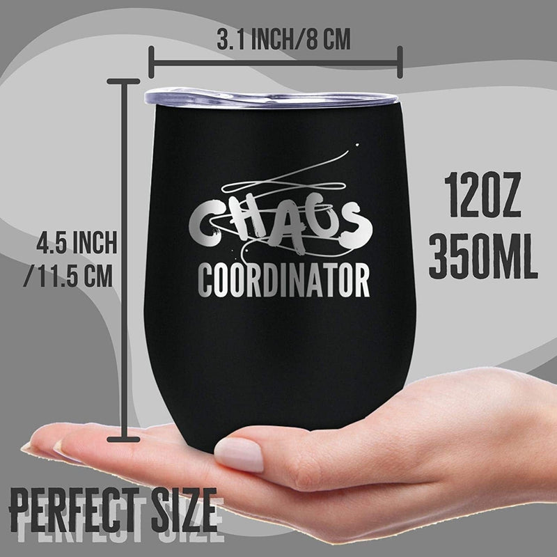 Funny Coworker Gifts- Gifts for Colleague Men Women Tumbler with Lid 12Oz-Black BENNYS 