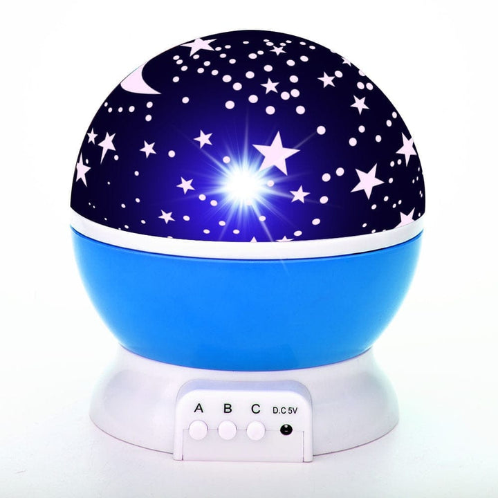 Galaxy Projector Starry Sky Rotating LED Night Moon Light Kids Gift Lamp BENNYS 