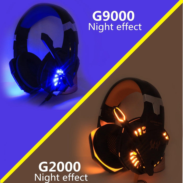 Gaming Headphones Headset Deep Bass Stereo wired gamer Earphone+ Microphone BENNYS 