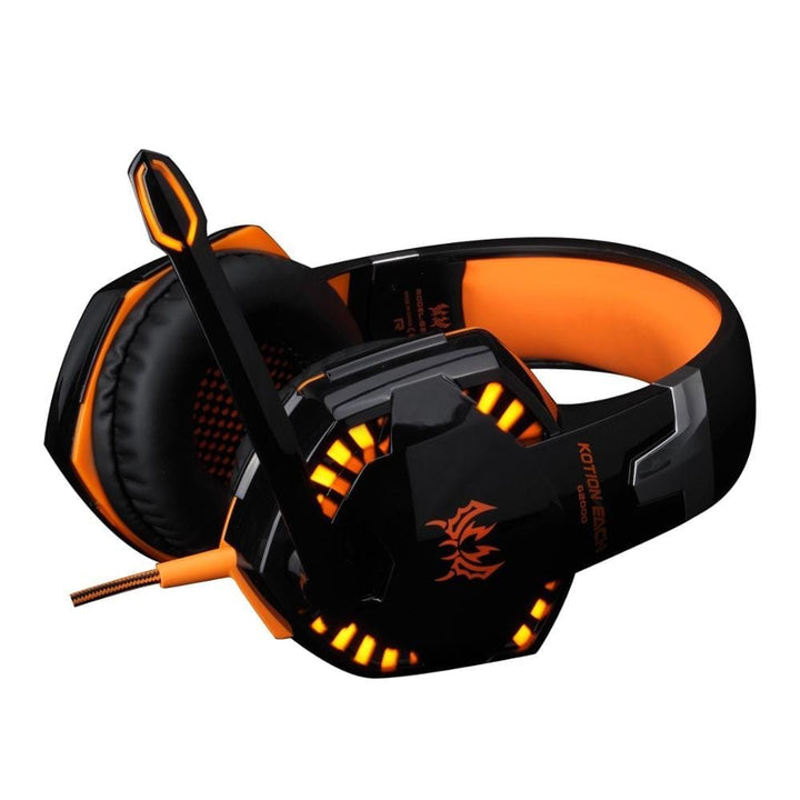 Gaming Headphones Headset Deep Bass Stereo wired gamer Earphone+ Microphone BENNYS 