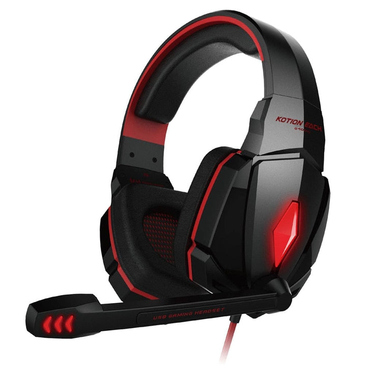 Gaming Headphones Headset Deep Bass Stereo wired gamer Earphone+ Microphone BENNYS 