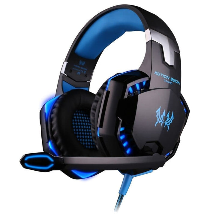 Gaming Headphones Headset Deep Bass Stereo wired gamer Earphone+ Microphone BENNYS 
