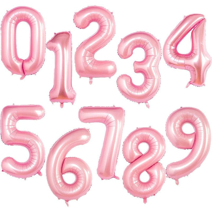 Giant Birthday Foil Number Balloons BENNYS 