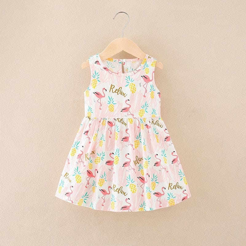 Girl Dress 100% Cotton Kids Summer Princess Dress BENNYS 