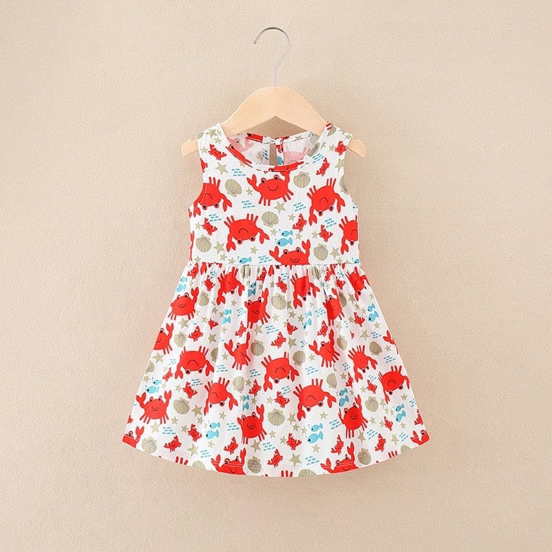 Girl Dress 100% Cotton Kids Summer Princess Dress BENNYS 