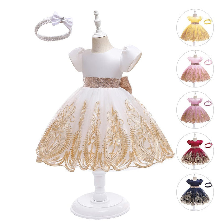 Girls Dress European And American Princess Dress Mesh Tutu Skirt BENNYS 