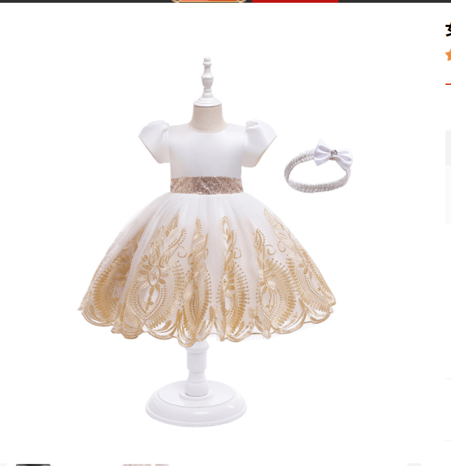 Girls Dress European And American Princess Dress Mesh Tutu Skirt BENNYS 