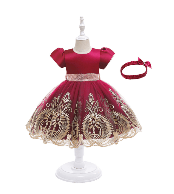 Girls Dress European And American Princess Dress Mesh Tutu Skirt BENNYS 