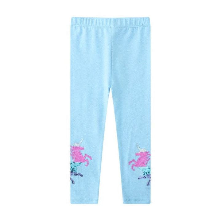 Girls Floral Full Length Baby Skinny Pants Costume Children BENNYS 